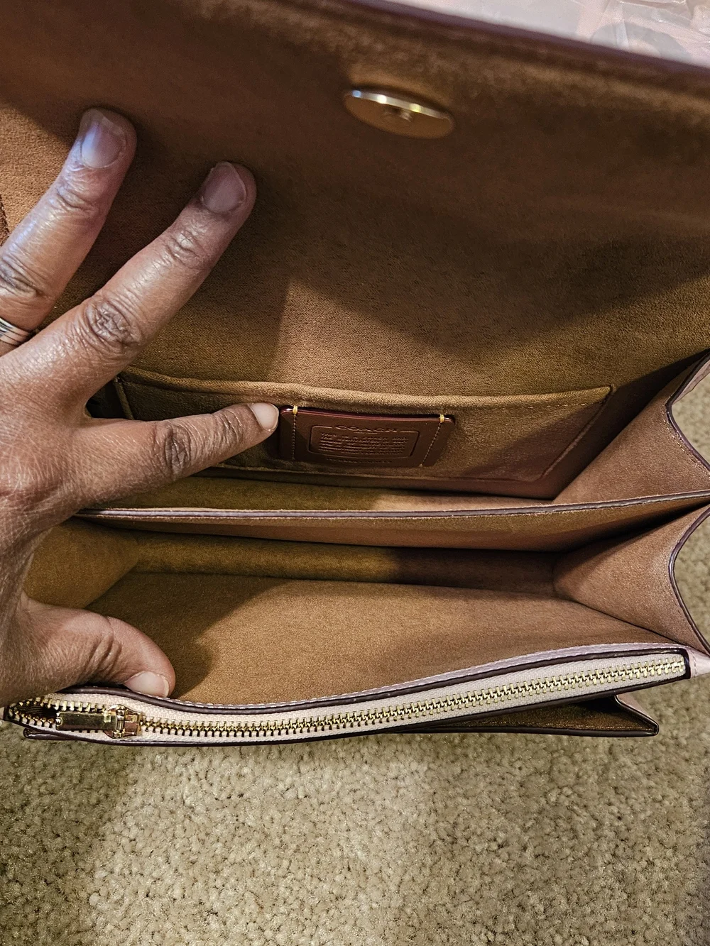 Klare Crossbody Bag In Signature Canvas